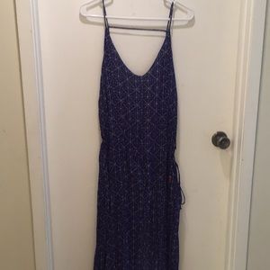 Lulus blue beach maxi | sz XL
